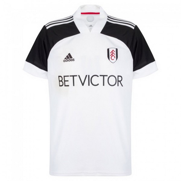 Tailandia Camiseta Fulham 1ª Kit 2020 2021 Blanco